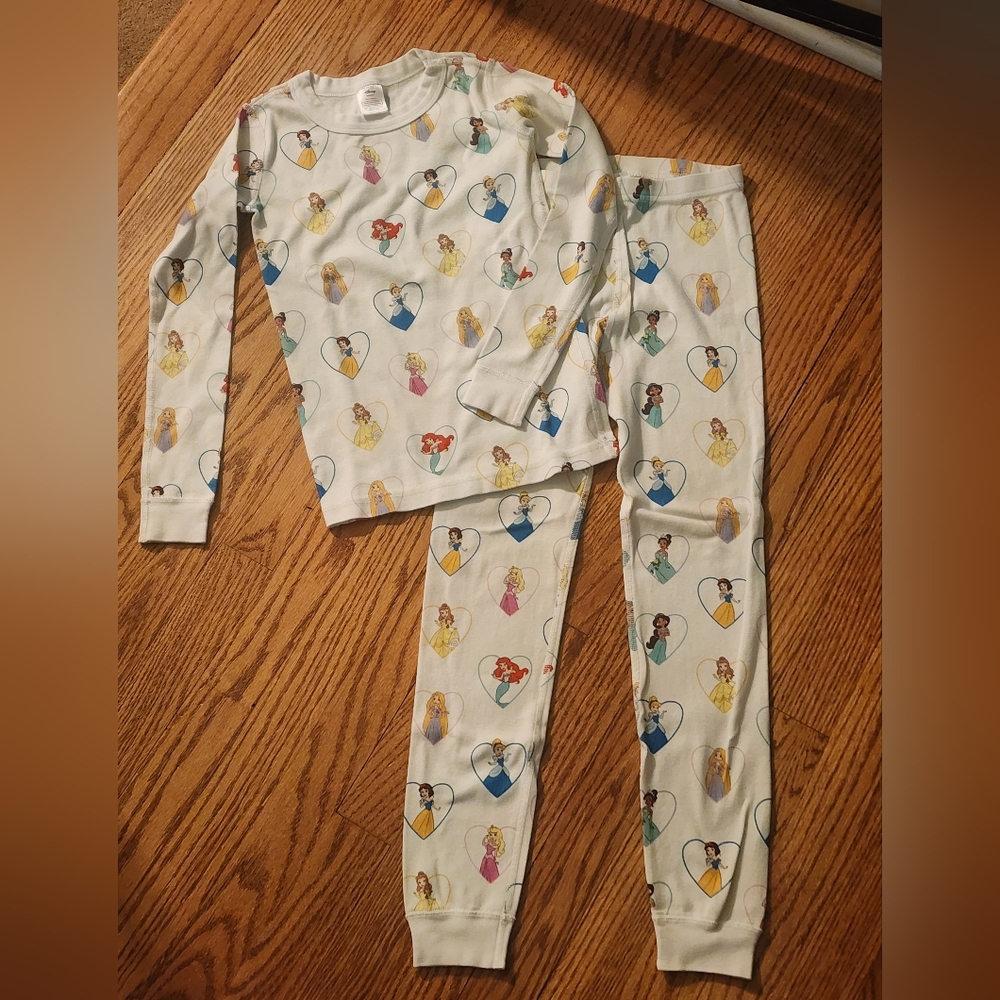 Hanna Andersson Disney Princess Pajama Set, Girls 8